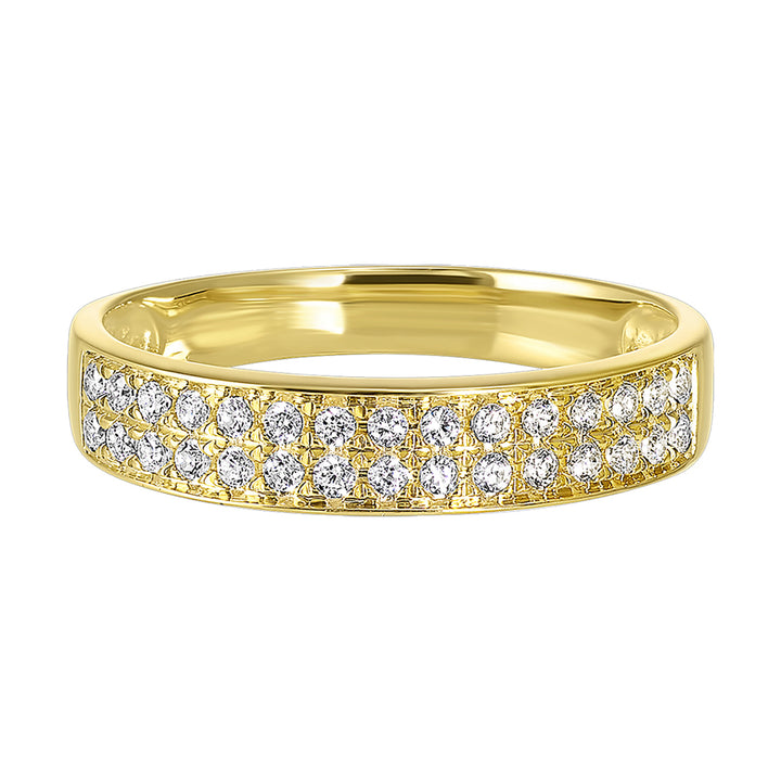 14Kt Yellow Gold Diamond 1/4Ctw Ring