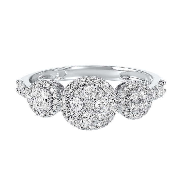 14Kt White Gold Diamond 1/2Ctw Ring
