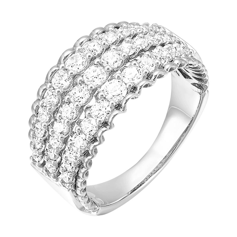 14Kt White Gold Diamond 1Ctw Ring