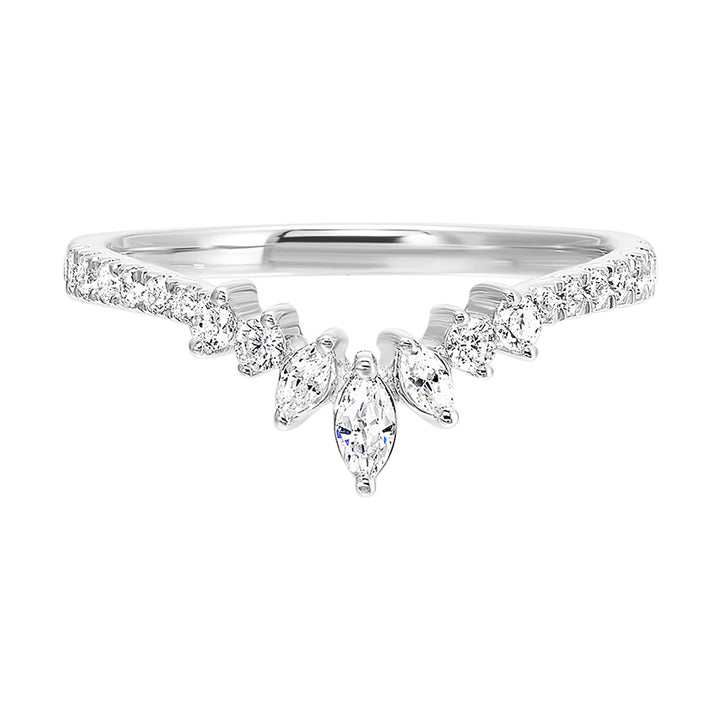 14Kt White Gold Diamond 1/2Ctw Ring