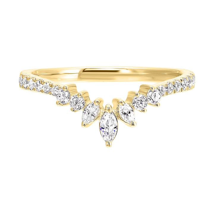14Kt Yellow Gold Diamond 1/2Ctw Ring