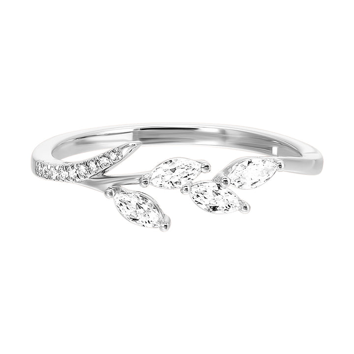 14Kt White Gold Diamond 1/3Ctw Ring