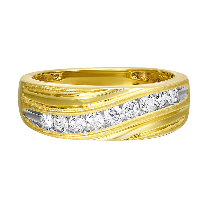 10Kt Yellow Gold Diamond 1/2Ctw Ring