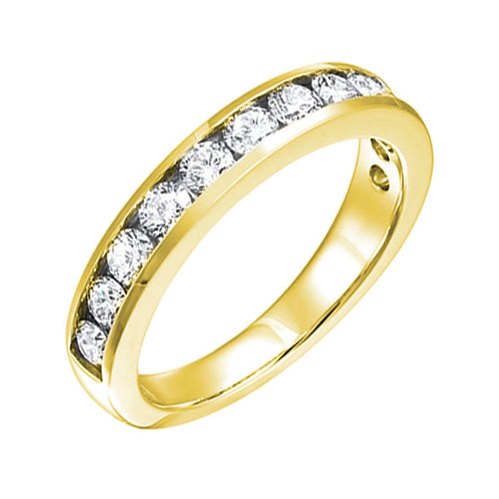14Kt Yellow Gold Diamond 1Ctw Ring