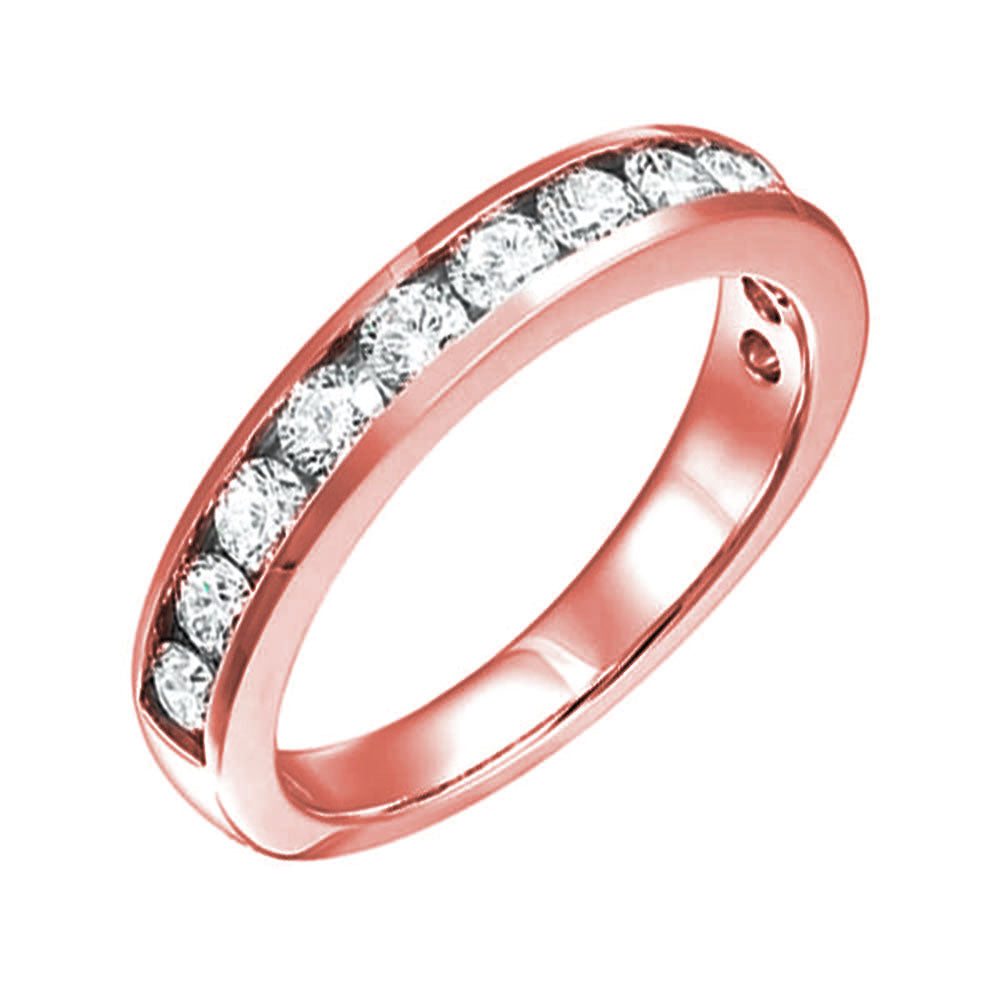 14Kt Rose Gold Diamond 1/2Ctw Ring