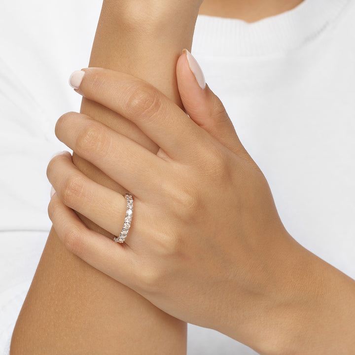 14Kt White Gold Diamond 1Ctw Ring