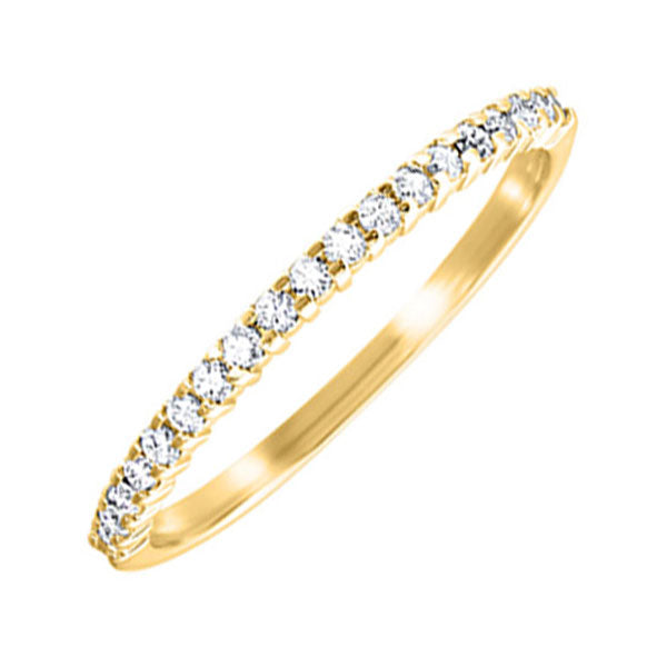 10Kt Yellow Gold Diamond 1/7Ctw Ring