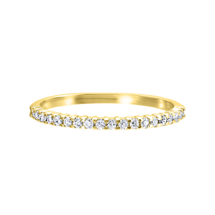 14Kt Yellow Gold Diamond 1/7Ctw Ring