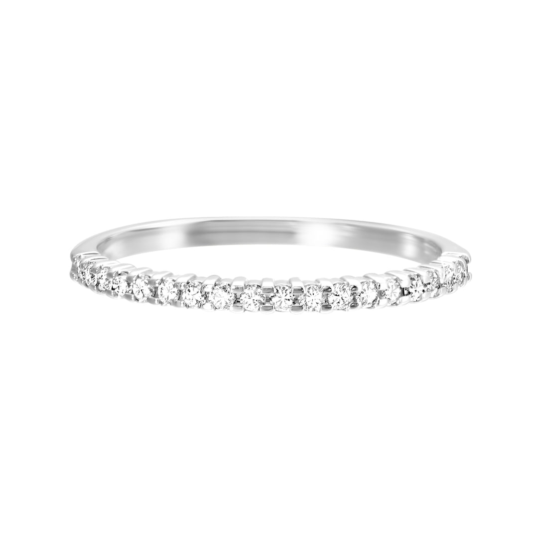 10Kt White Gold Diamond 1/6Ctw Ring