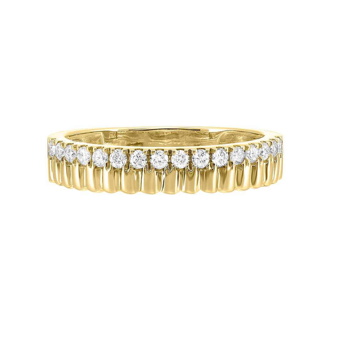 14Kt Yellow Gold Diamond 1/4Ctw Ring