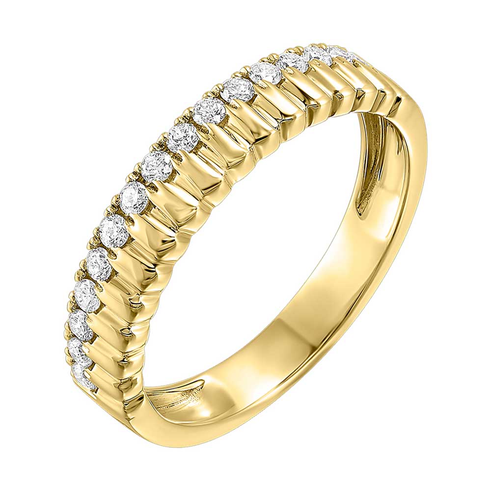 14Kt Yellow Gold Diamond 1/4Ctw Ring