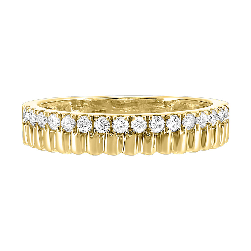 14Kt Yellow Gold Diamond 1/4Ctw Ring