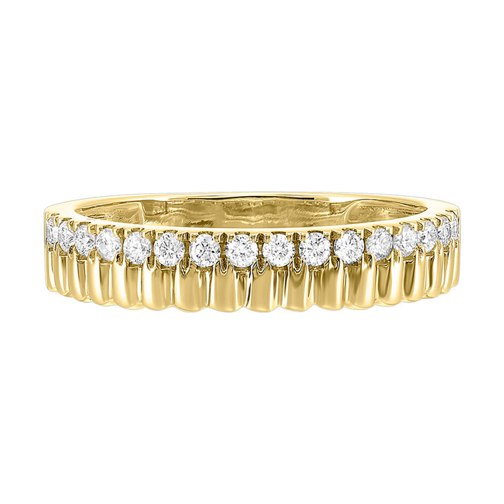 14Kt Yellow Gold Diamond 1/4Ctw Ring