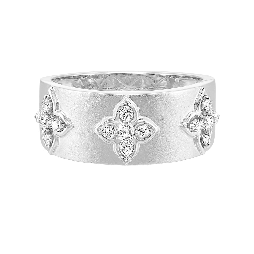 14Kt White Gold Diamond 1/4Ctw Ring