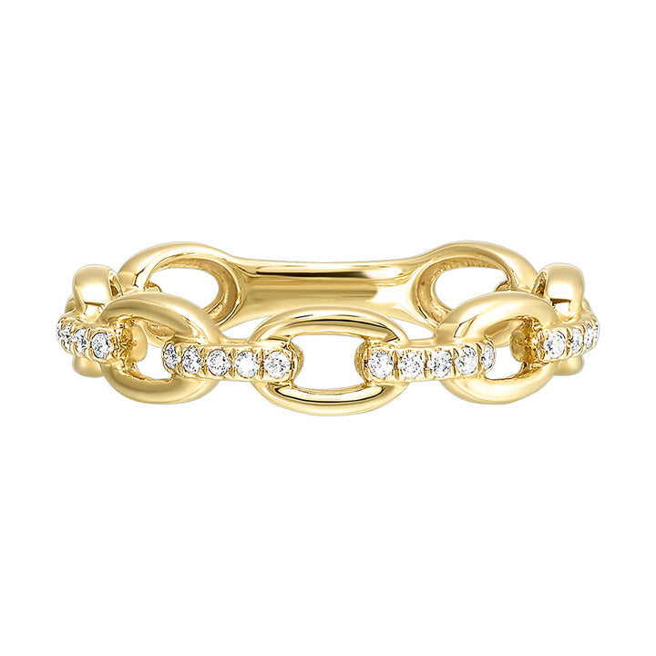 10Kt Yellow Gold Diamond 1/10Ctw Ring