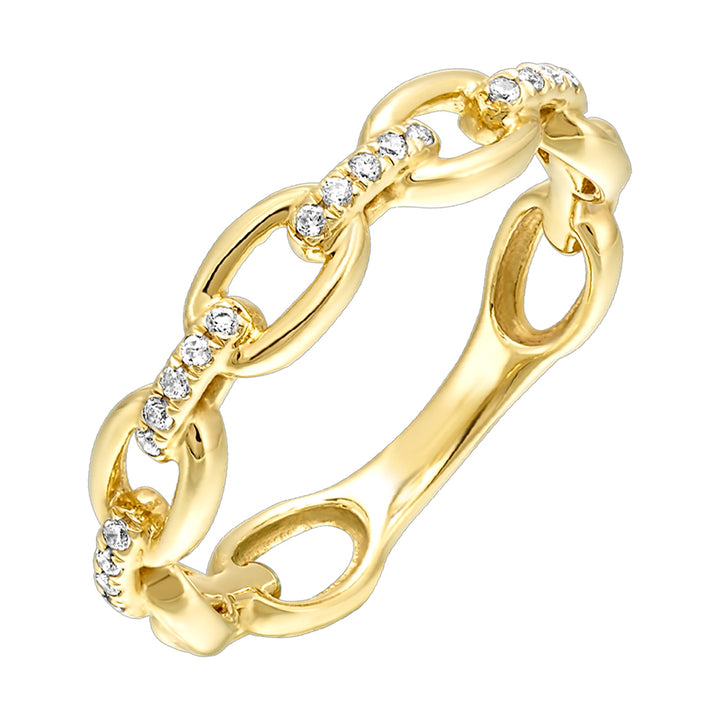 10Kt Yellow Gold Diamond 1/10Ctw Ring
