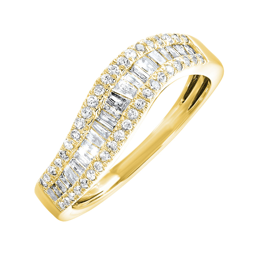 10Kt Yellow Gold Diamond 1/2Ctw Ring