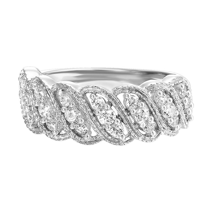 10Kt White Gold Diamond 1/2Ctw Ring