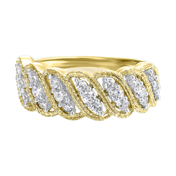10Kt Yellow Gold Diamond 1/2Ctw Ring