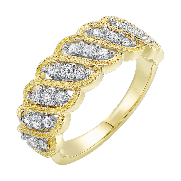 10Kt Yellow Gold Diamond 1/2Ctw Ring