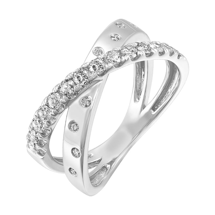 14Kt White Gold Diamond 1/2Ctw Ring