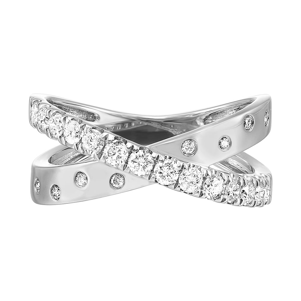 14Kt White Gold Diamond 1/2Ctw Ring