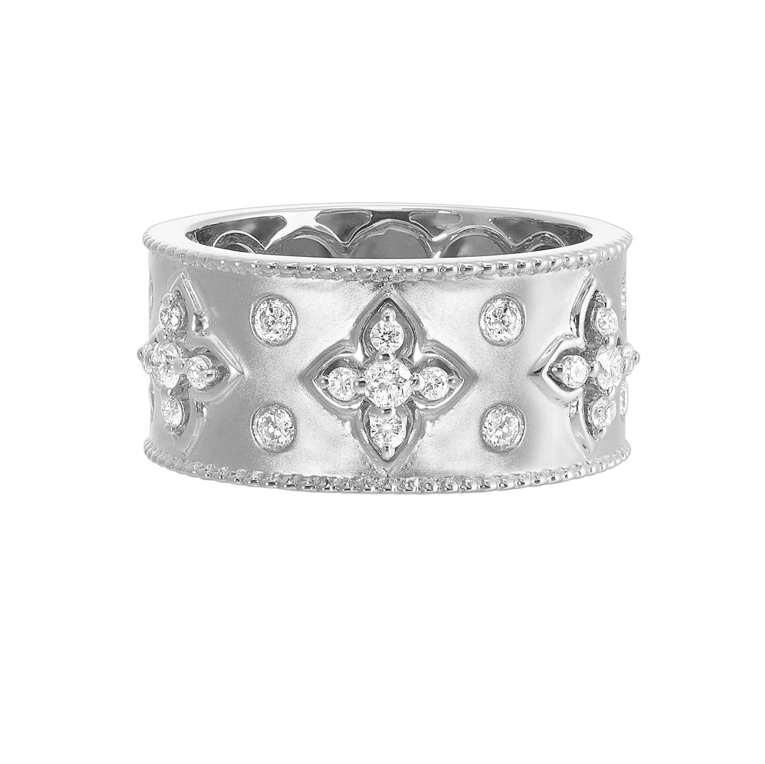 14Kt White Gold Diamond 1/2Ctw Ring
