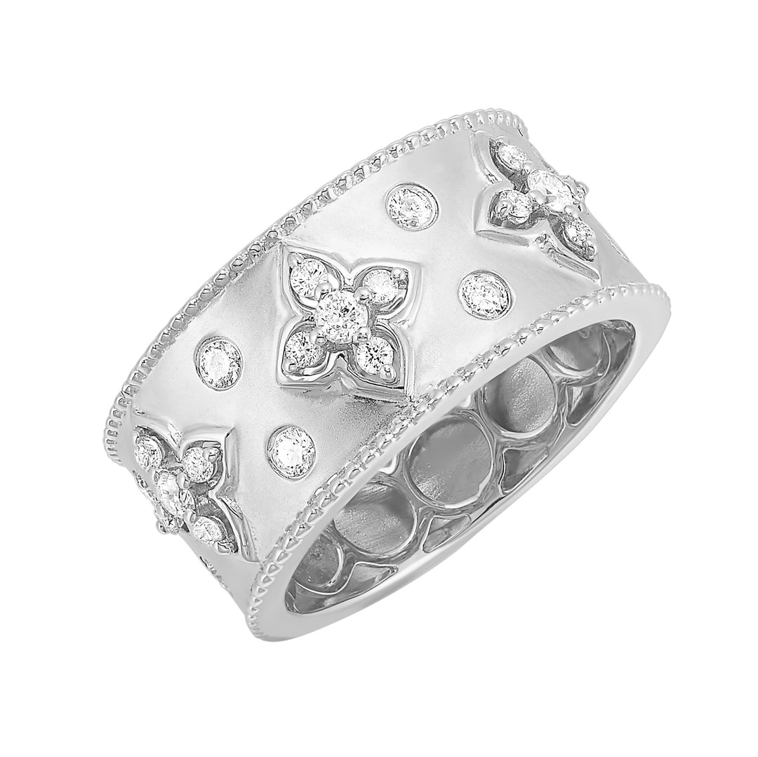 14Kt White Gold Diamond 1/2Ctw Ring
