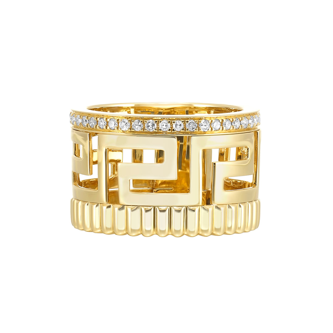 14Kt Yellow Gold Diamond 1/3Ctw Ring