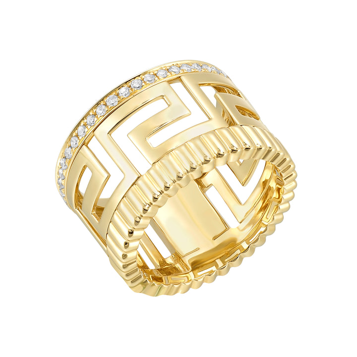 14Kt Yellow Gold Diamond 1/3Ctw Ring