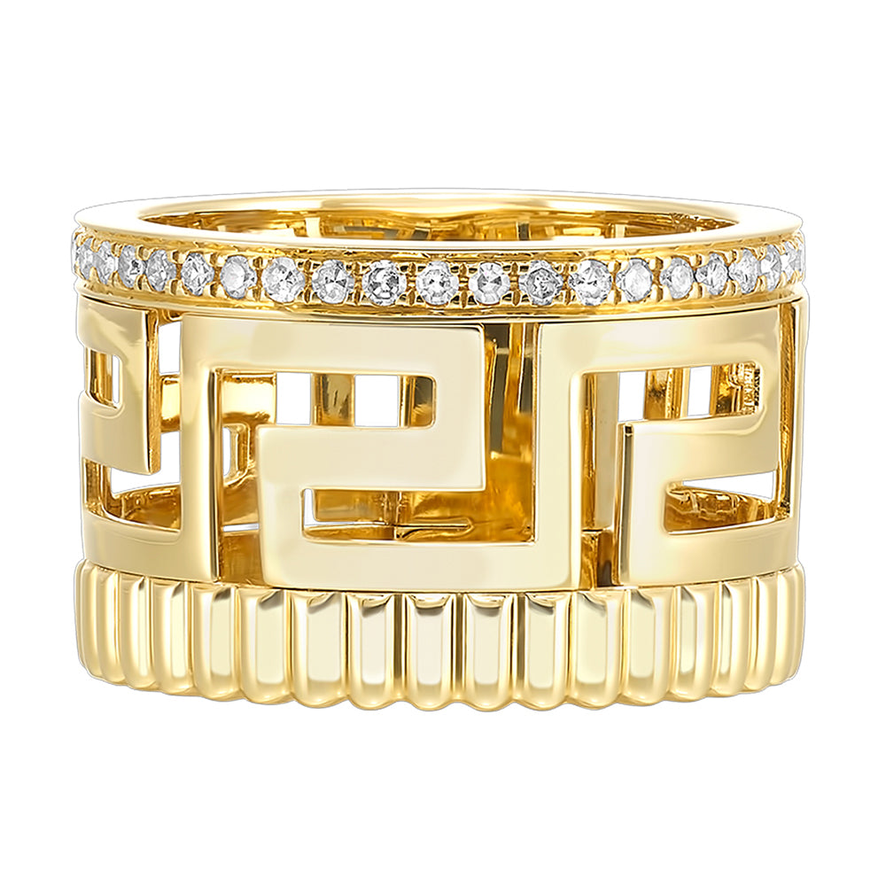 14Kt Yellow Gold Diamond 1/3Ctw Ring