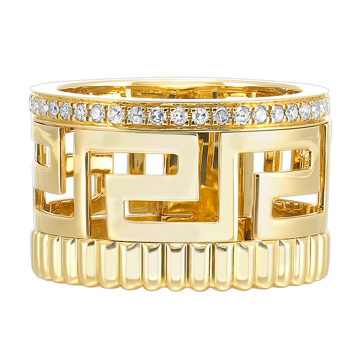 14Kt Yellow Gold Diamond 1/3Ctw Ring
