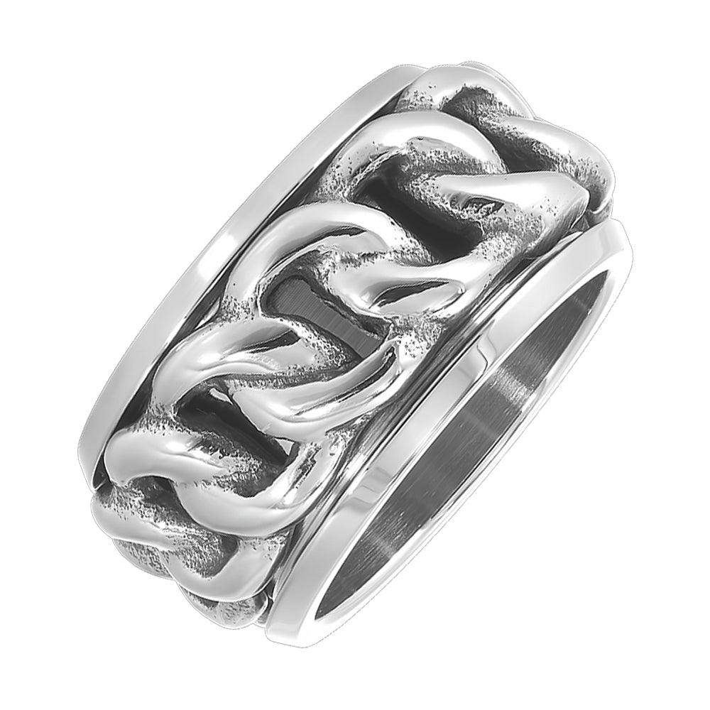 Steel White Ring