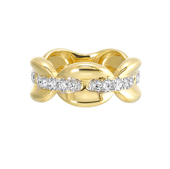14Kt Yellow Gold Diamond 1/2Ctw Ring