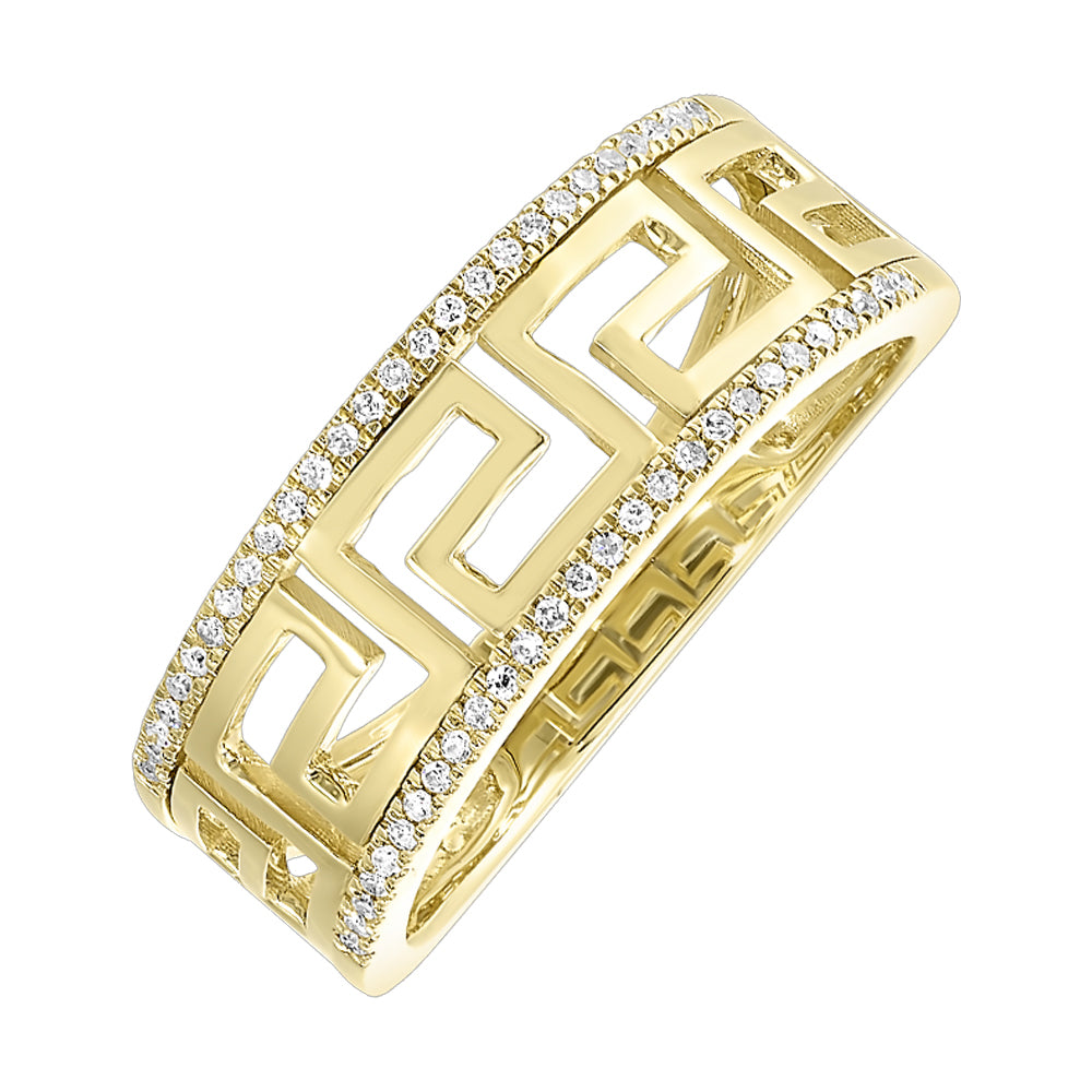 10Kt Yellow Gold Diamond 1/10Ctw Ring