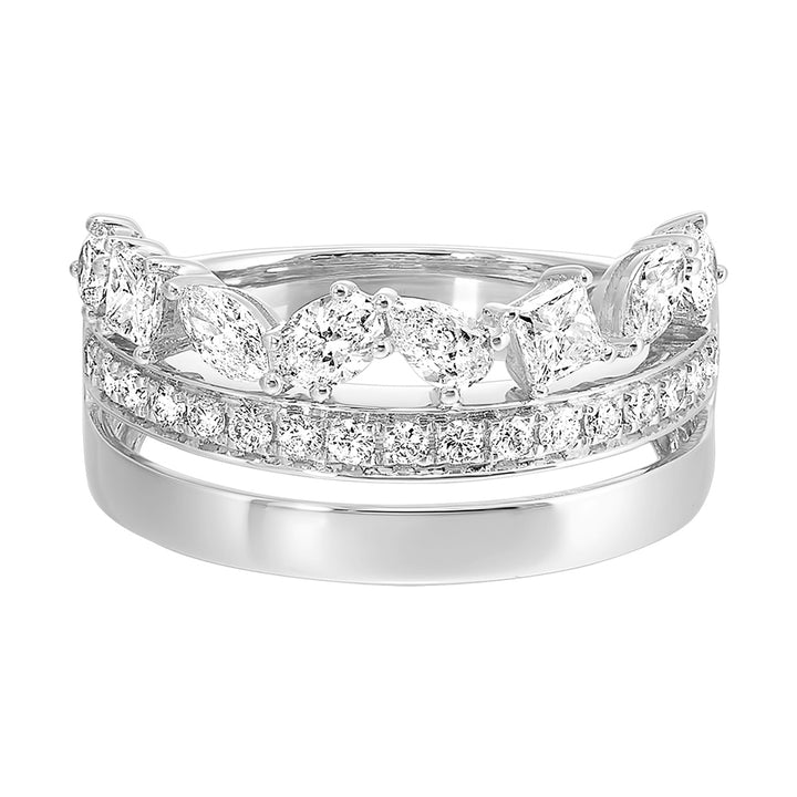 14Kt White Gold Diamond 1Ctw Ring
