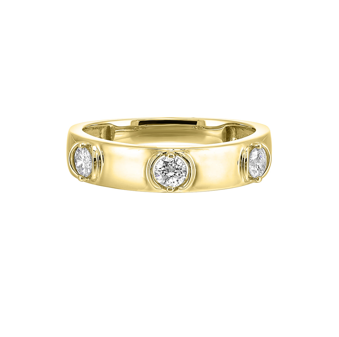 14Kt Yellow Gold Diamond 1/3Ctw Ring