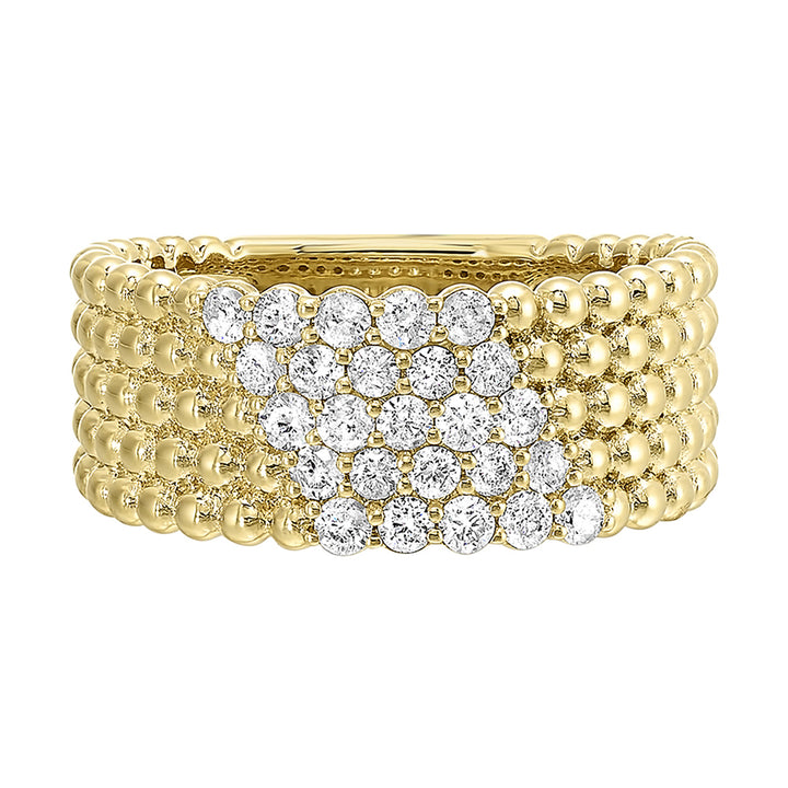 14Kt Yellow Gold Diamond 1/2Ctw Ring