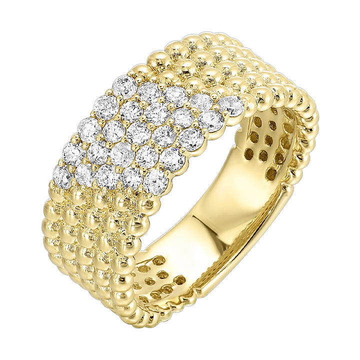 14Kt Yellow Gold Diamond 1/2Ctw Ring