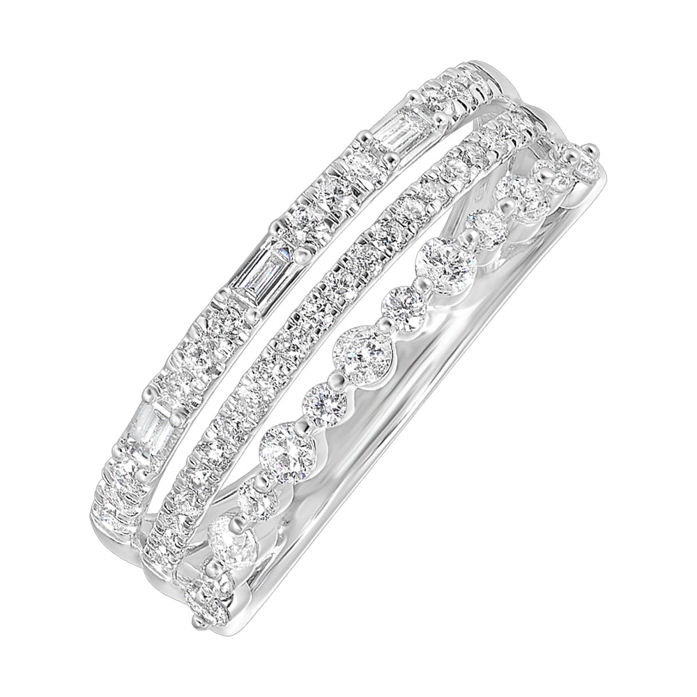 14Kt White Gold Diamond 1/2Ctw Ring