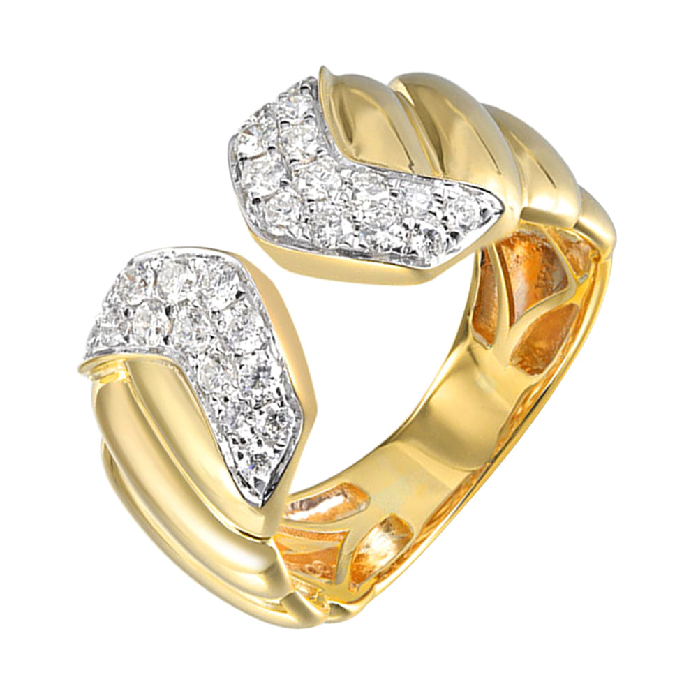 14Kt Yellow Gold Diamond 1/2Ctw Ring