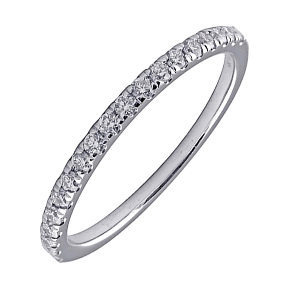 14Kt White Gold Diamond 1/5Ctw Ring