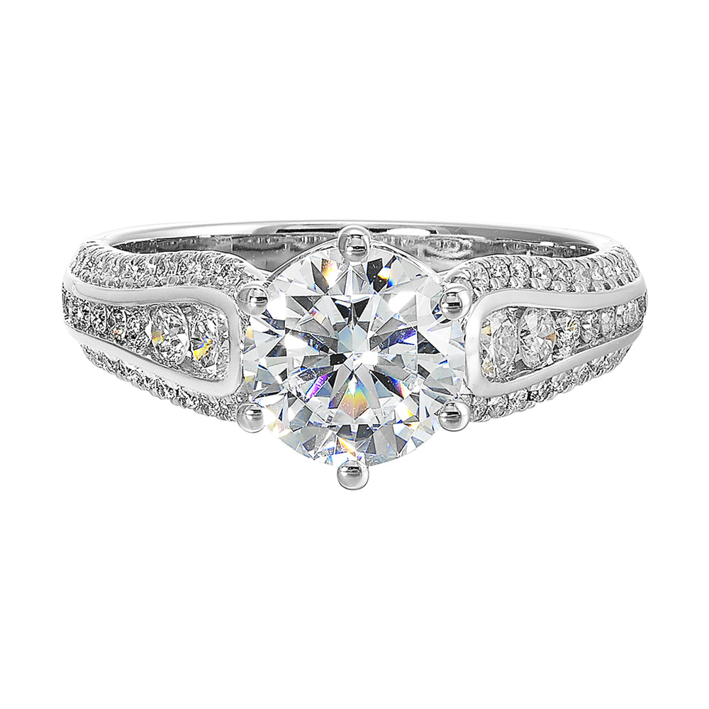 14Kt White Gold Diamond 1/2Ctw Ring