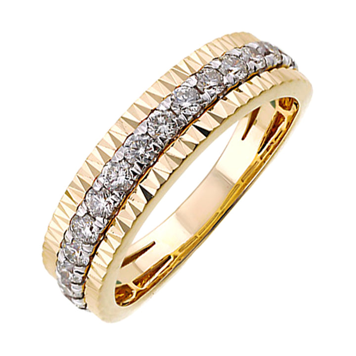 14Kt Yellow Gold Diamond 1/2Ctw Ring