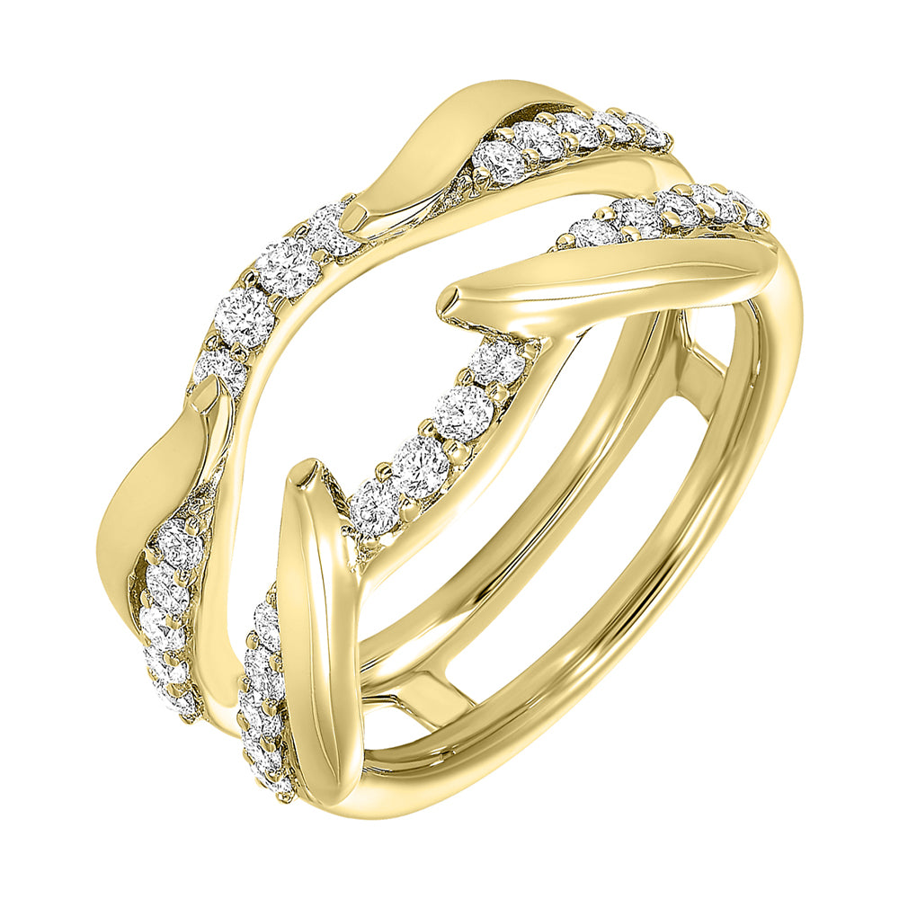 14Kt Yellow Gold Diamond 1/3Ctw Ring