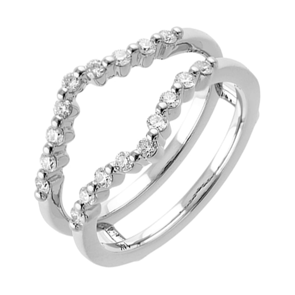14Kt White Gold Diamond 1/3Ctw Ring