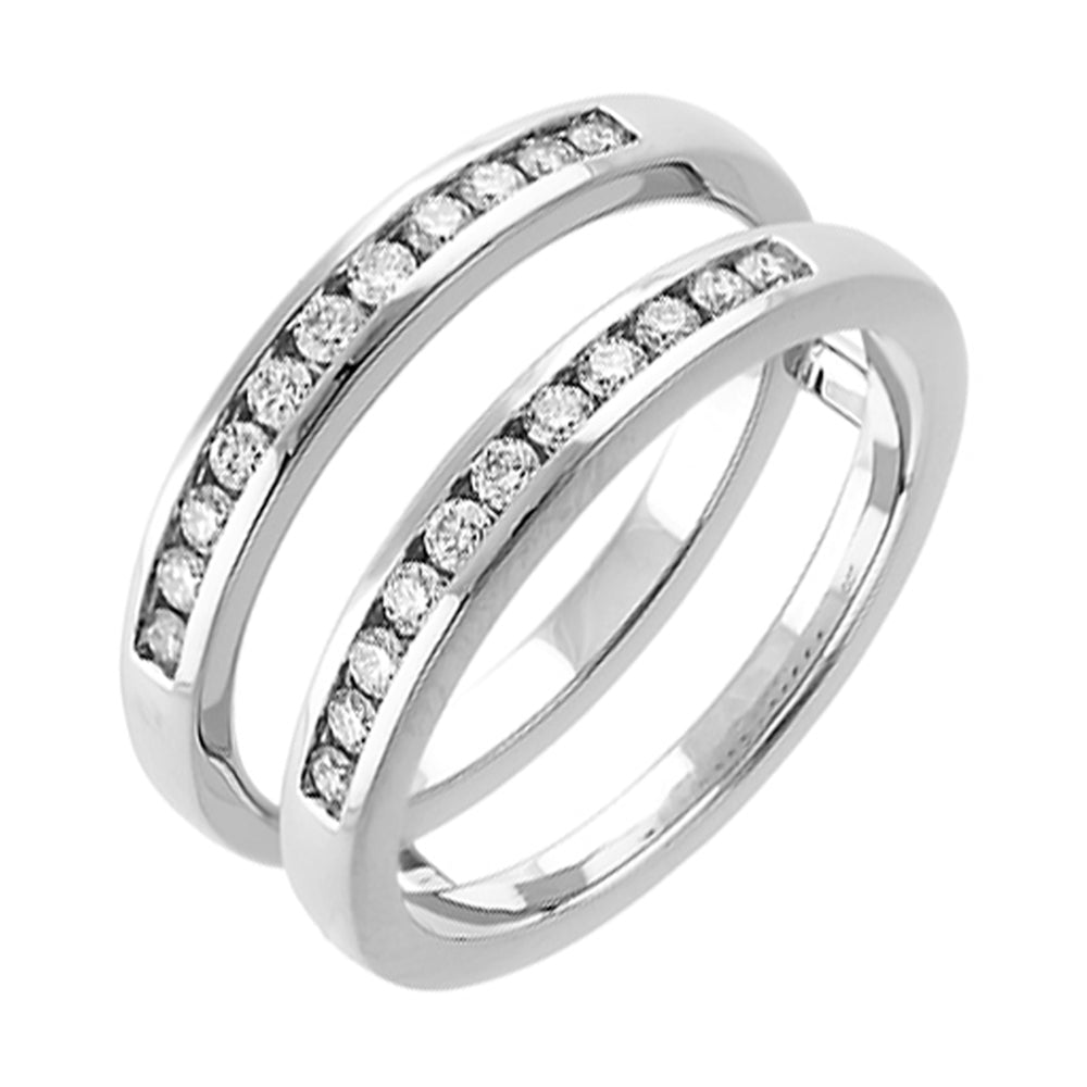 14Kt White Gold Diamond 1/3Ctw Ring