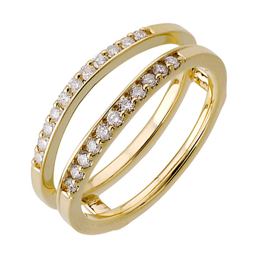 14Kt Yellow Gold Diamond 1/4Ctw Ring
