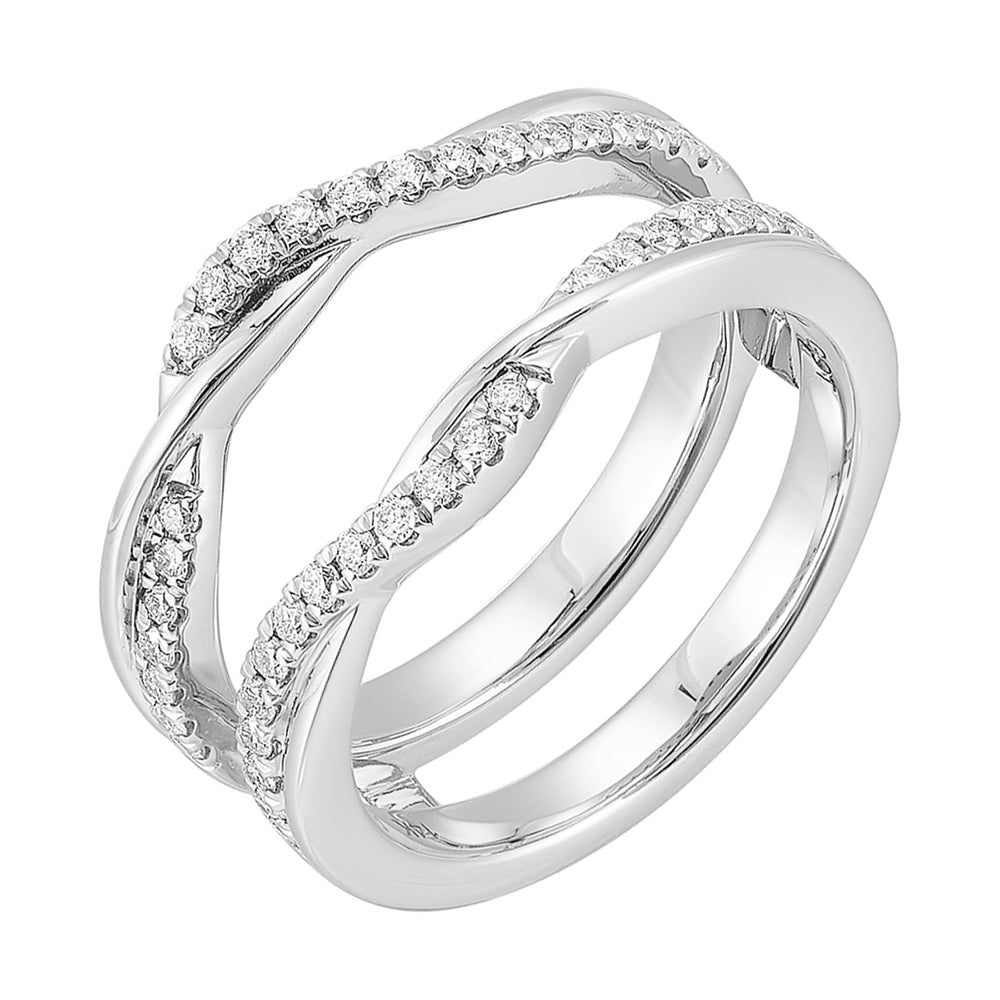 14Kt White Gold Diamond 1/3Ctw Ring