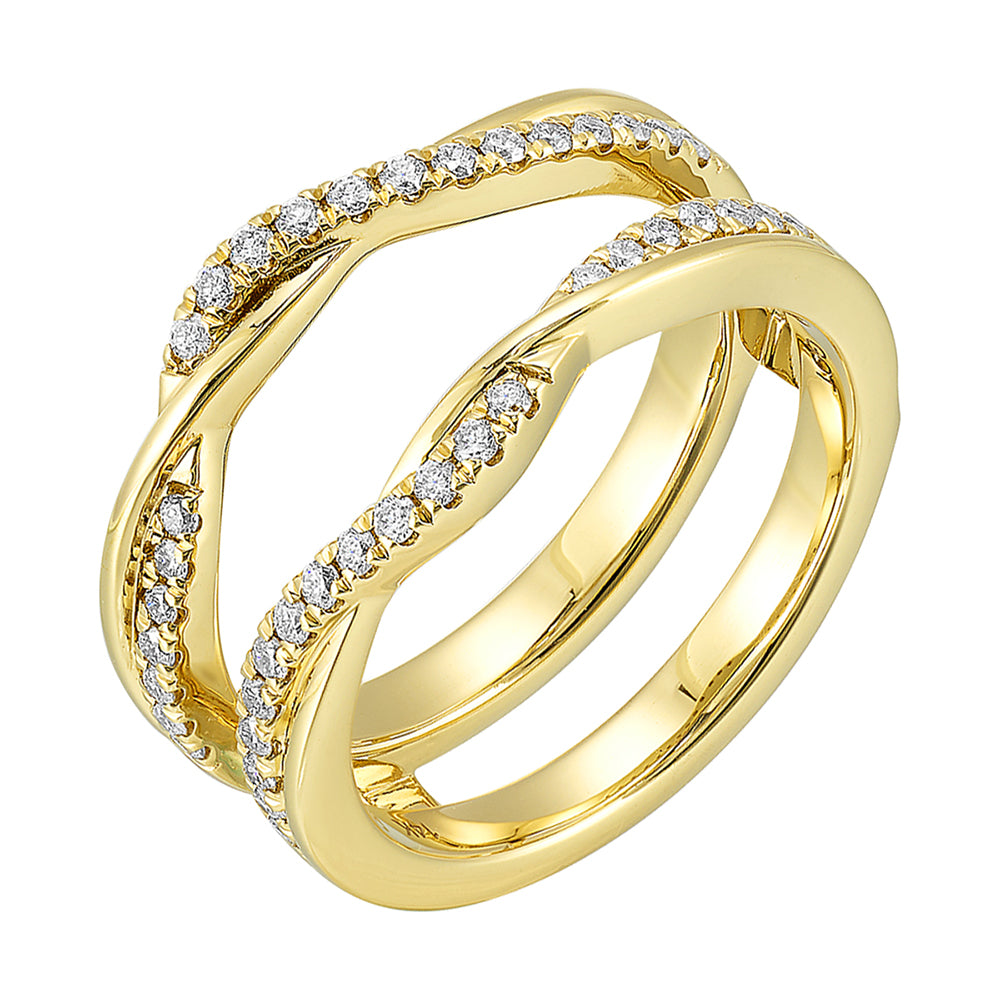 14Kt Yellow Gold Diamond 1/3Ctw Ring